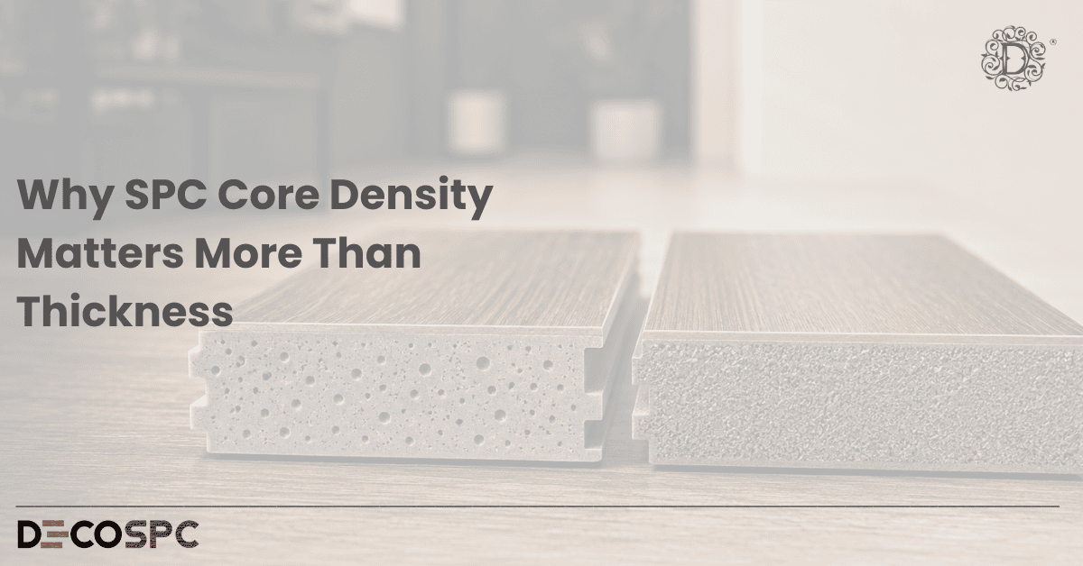 Why SPC Core Density Matters More Than Thickness